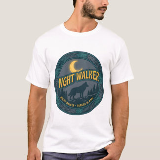Night Walker Wolf Vintage Wilderness T-Shirt