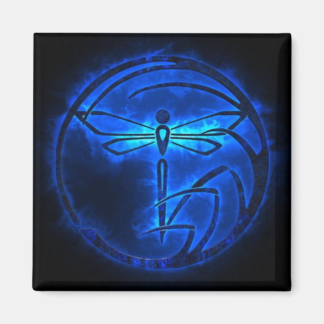 Night Warden - Dragonfly Magnet (Front)