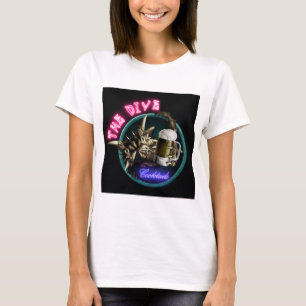Night Warden T-shirt - The Dive "Drink in Peace"