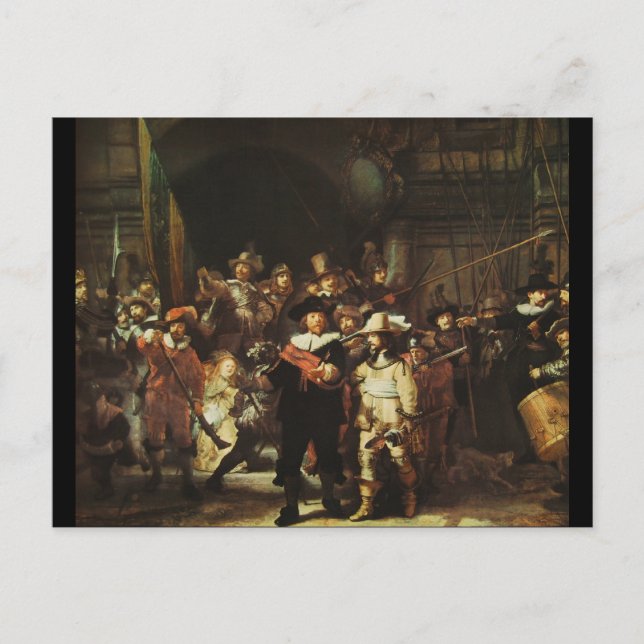 Night Watch Postcard (Front)