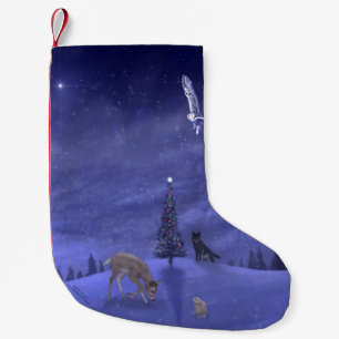 Night Watch Small Christmas Stocking