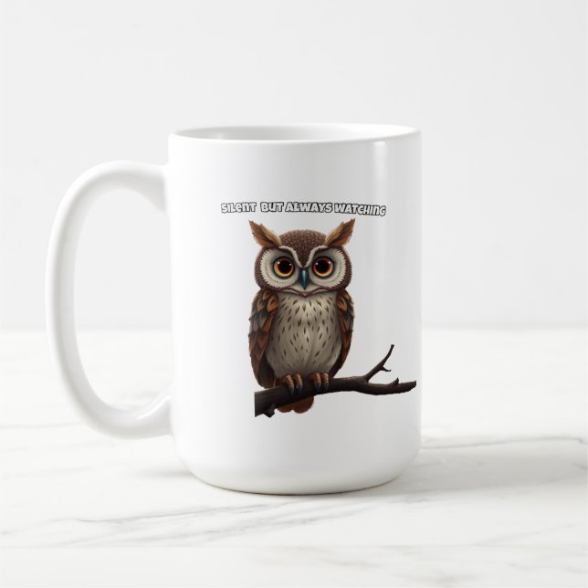 Night Watcher  Coffee Mug (Left)