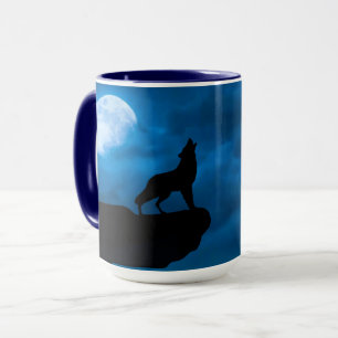 Night Wolfe Ceramic Mug