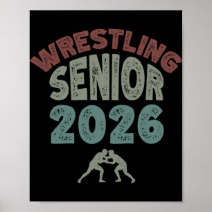 Night Wrestling Senior 2026 Graduation _1 Poster