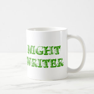 NIGHT WRITER TYPEWRITER MUG