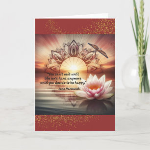 Nightbird Thank You Card