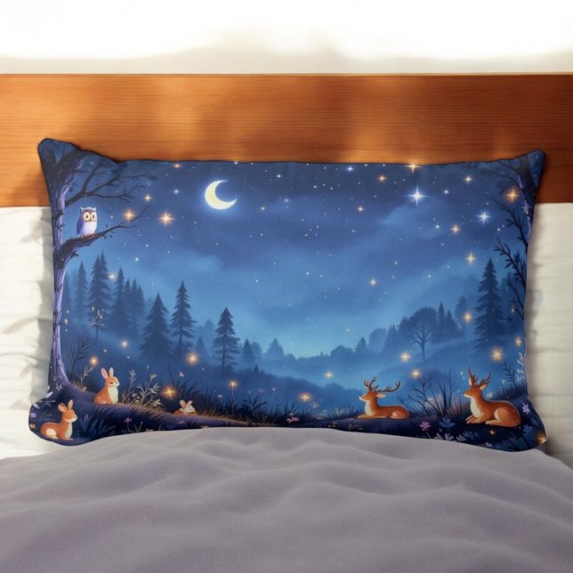 Nightfall Forest Pillow (Creator Uploaded)