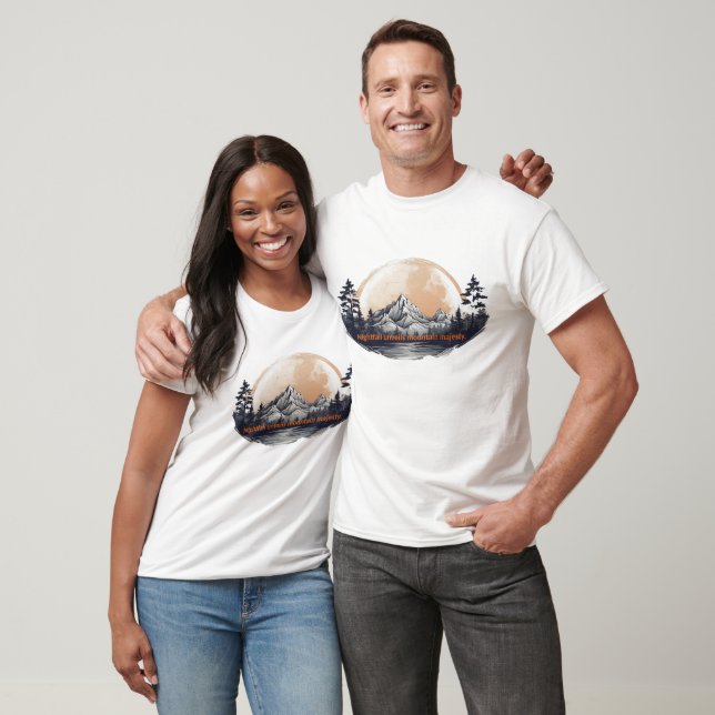 Nightfall Mountain Majesty Graphic T-Shirt (Unisex)