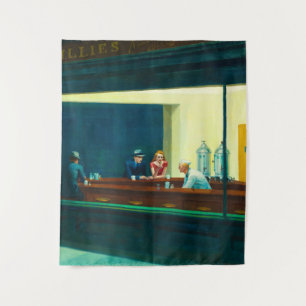 Nighthawks, 1942 by Edward Hopper Tapestry
