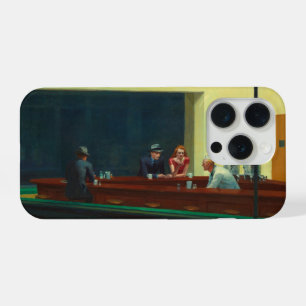 Nighthawks painting by Edward Hopper iPhone 15 Pro Case