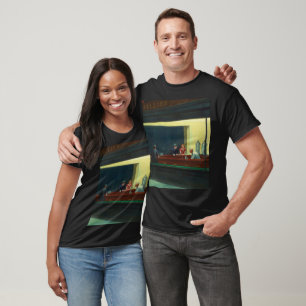 Nighthawks painting by Edward Hopper  T-Shirt