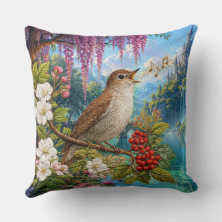 Nightingale & Fairy Lake Cushion