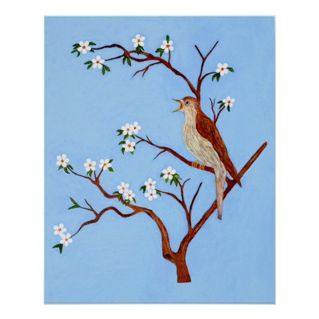 Nightingale Glossy Finish Poster (Front)