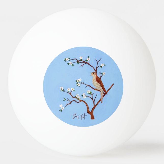 Nightingale Ping Pong Ball (Front)