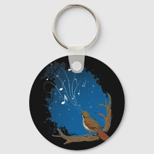 Nightingale Song Key Ring