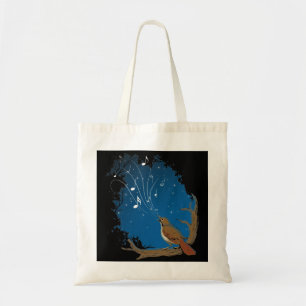 Nightingale Song Tote Bag