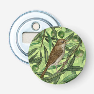Nightingales in the olive tree 2 bottle opener