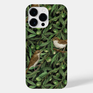 Nightingales in the olive tree 3 iPhone 14 pro max case
