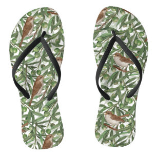 Nightingales in the olive tree thongs