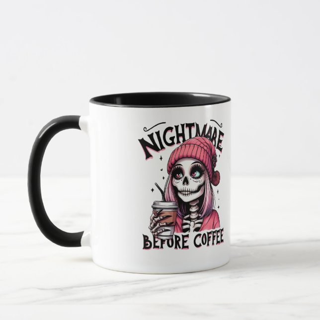 Nightmare Before Coffee Mug (Left)