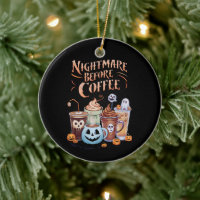 Nightmare Before Coffee Pumpkin Spice Halloween