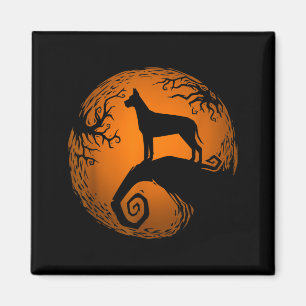 Nightmare Before Halloween Dog Designs Magnet
