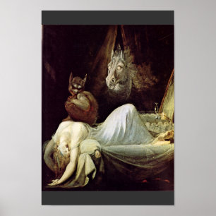 Nightmare By Füssli Johann Heinrich (Best Quality Poster