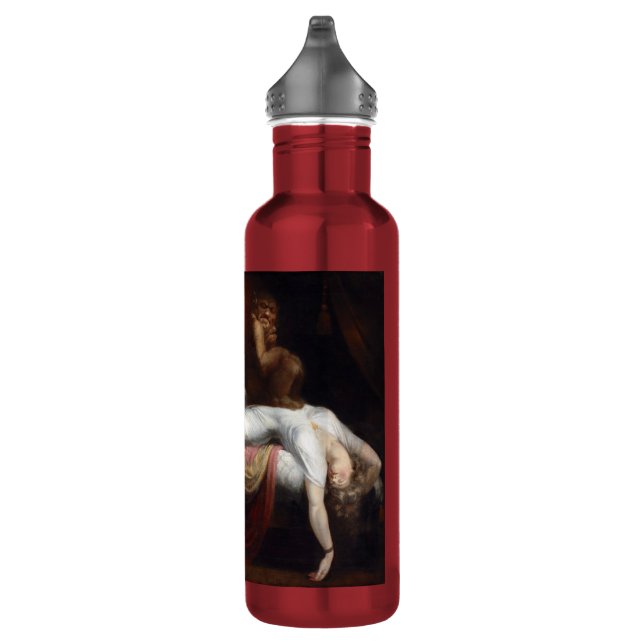 Nightmare by Henry Fuseli Gothic Macabre Dark Art 710 Ml Water Bottle (Right)