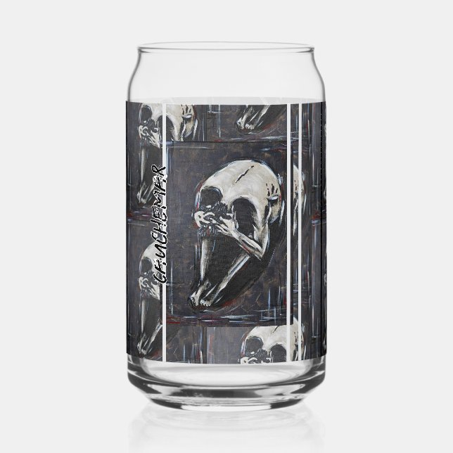 Nightmare Can Glass (Front)