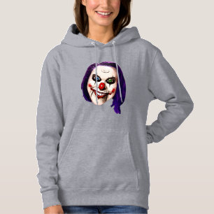 Nightmare Clown Self Portrait Hoodie