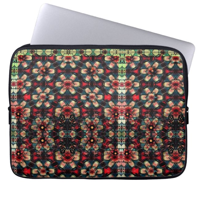 Nightmare Flowers Laptop Sleeve (Front)