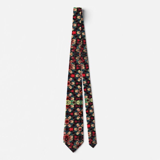Nightmare Flowers Tie (Front)