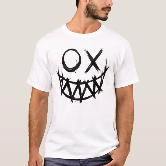 Nightmare Horror Typography T-Shirt Design (Front)