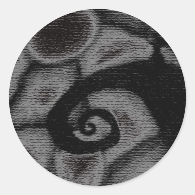 nightmare inspired sticker grey version (Front)