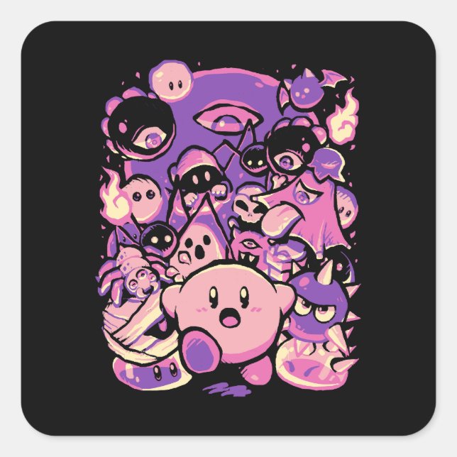 Nightmare Land Square Sticker (Front)