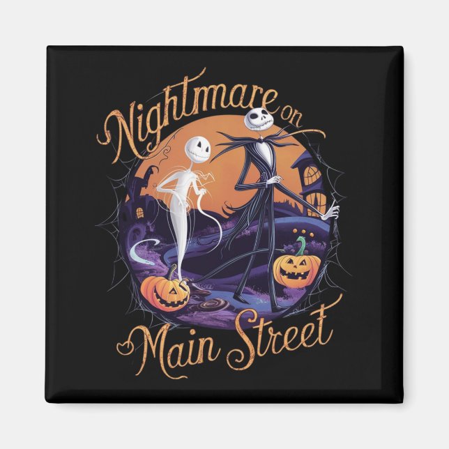 nightmare on Main Street,Halloween Magnet (Front)
