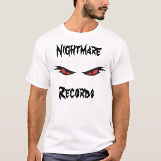 nightmare records reduced fame t shirt