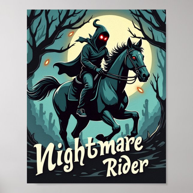 Nightmare Rider Poster (Front)