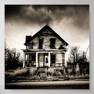 Nightmare Shadows: Unveiling the Cursed Town Poster