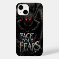Nightmare Spider – Dark Horror Illustration