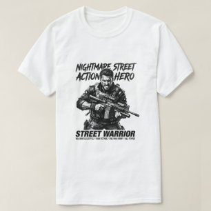 Nightmare Street Action Hero Tactical Warrior T-Shirt