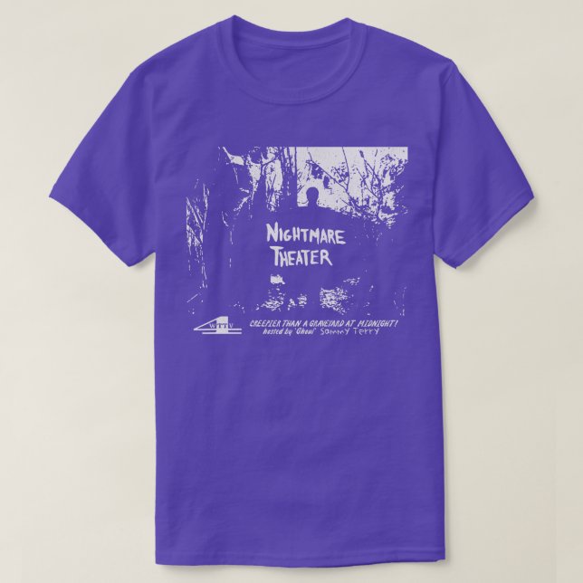 Nightmare Theatre with Sammy Terry T-Shirt (Design Front)