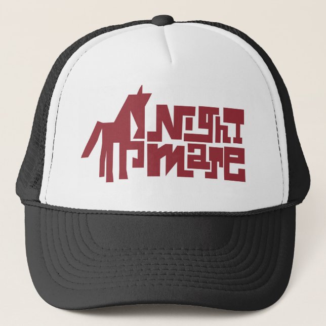 nightmare trucker hat (Front)
