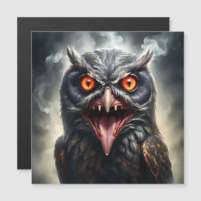 "Nightmare Wings: The Fanged Vampire Owl" (Front/Back)