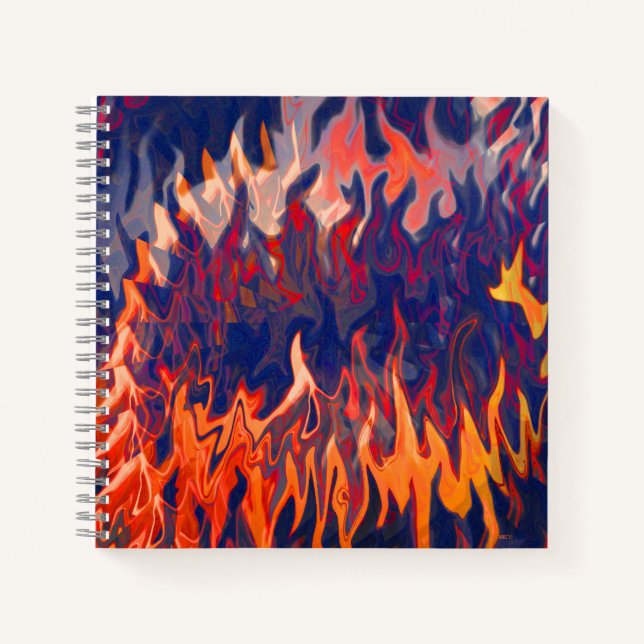 Nightmares from a firefighter....... notebook (Front)