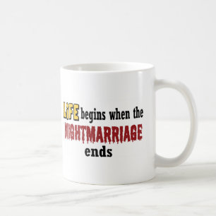 Nightmarriage Ends Coffee Mug