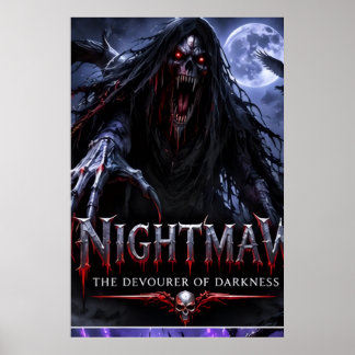Nightmaw Devourer of Darkness Poster