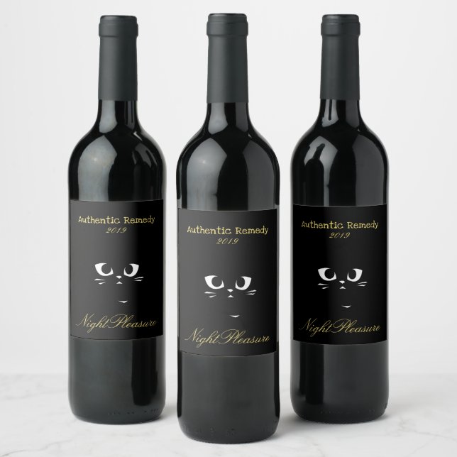 Nightpleasure Private Brand Wine Label (Bottles)