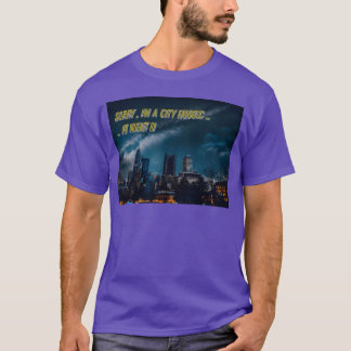 Nighttime City Fanatics retro T-Shirt
