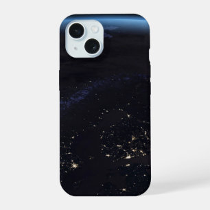 Nighttime Far Northern Europe iPhone 15 Case
